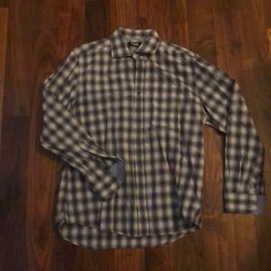 Men’s Threads plaid button down by Saks 5th Avenue
